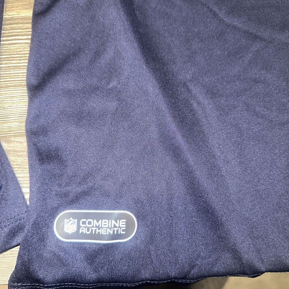CJ Stroud Houston Texans Mens Small Combine Tee. Long Sleeve. Blue. NWT. Z - Picture 5 of 6